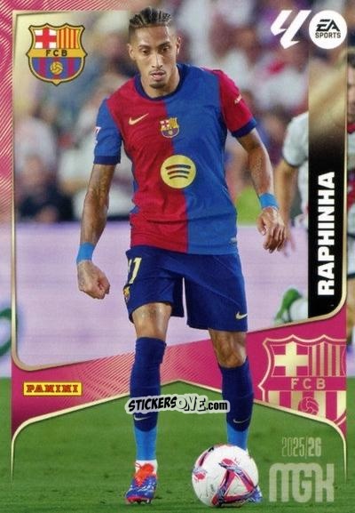 Sticker Raphinha - Laliga 2025-2026. Megacracks n. 90 - Panini