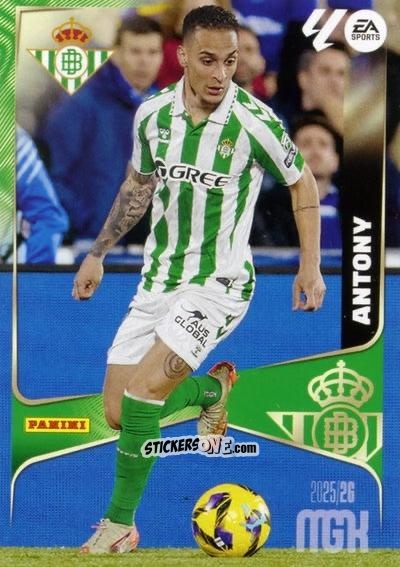 Cromo Antony - Laliga 2025-2026. Megacracks n. 105 - Panini