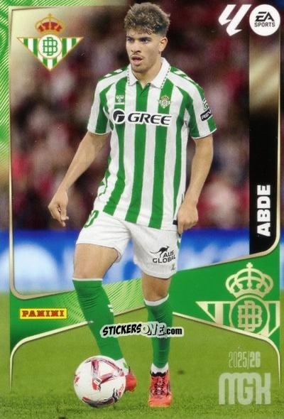 Sticker Abde - Laliga 2025-2026. Megacracks n. 107 - Panini
