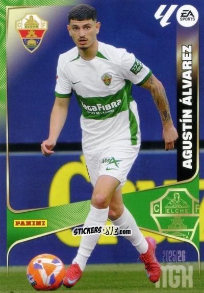 Sticker Agustín Álvarez - Laliga 2025-2026. Megacracks n. 141 - Panini