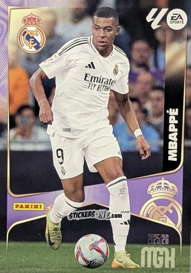 Sticker Mbappé - Laliga 2025-2026. Megacracks n. 232 - Panini