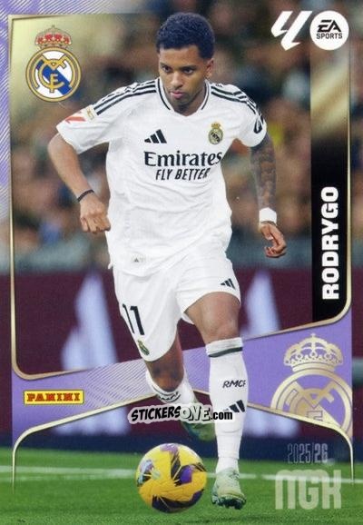 Figurina Rodrygo - Laliga 2025-2026. Megacracks n. 233 - Panini