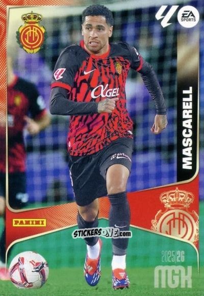 Cromo Mascarell - Laliga 2025-2026. Megacracks n. 244 - Panini