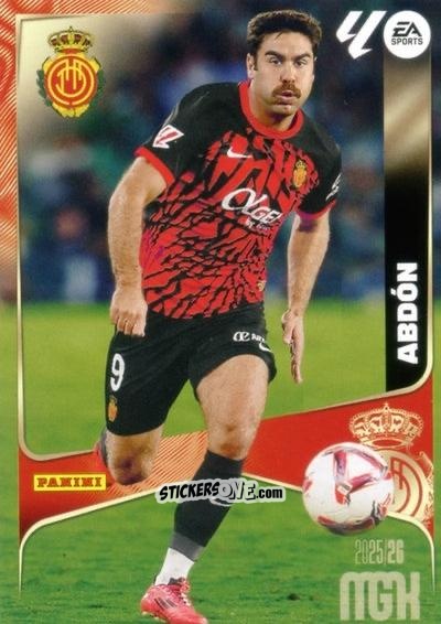 Figurina Abdón - Laliga 2025-2026. Megacracks n. 251 - Panini