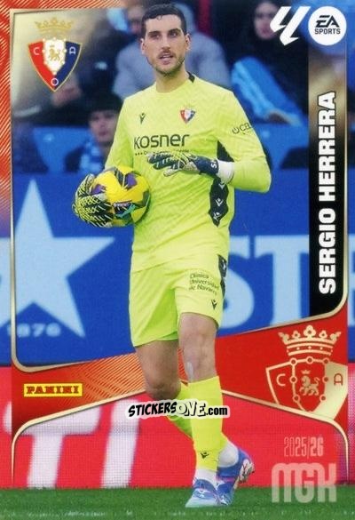 Sticker Sergio Herrera - Laliga 2025-2026. Megacracks n. 254 - Panini