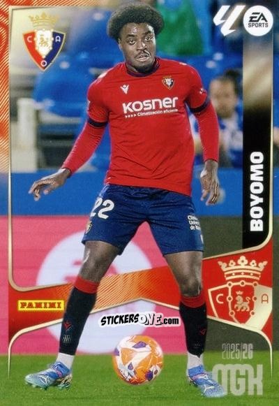 Figurina Flavien Boyomo - Laliga 2025-2026. Megacracks n. 258 - Panini