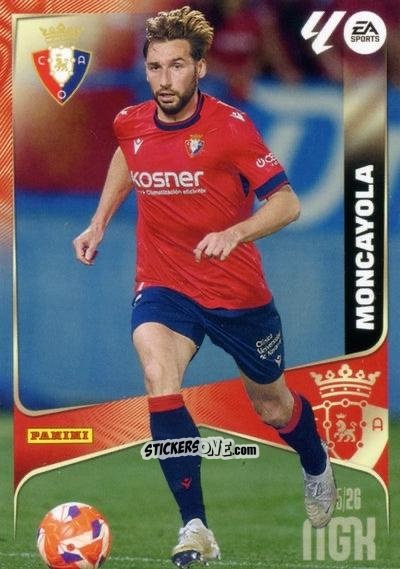 Figurina Moncayola - Laliga 2025-2026. Megacracks n. 262 - Panini