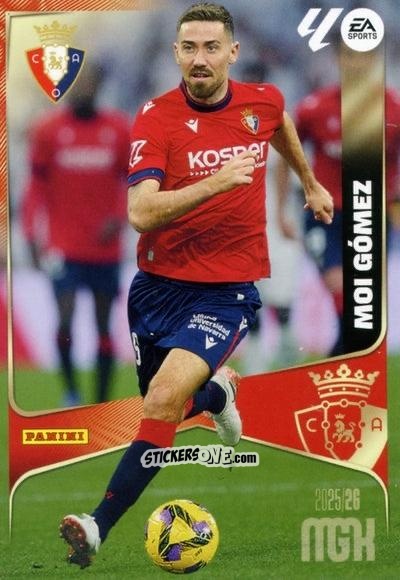 Figurina Moi Gómez - Laliga 2025-2026. Megacracks n. 266 - Panini