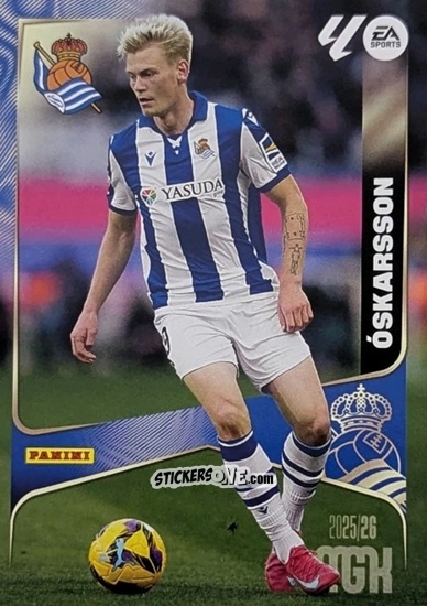 Sticker Óskarsson - Laliga 2025-2026. Megacracks n. 323 - Panini