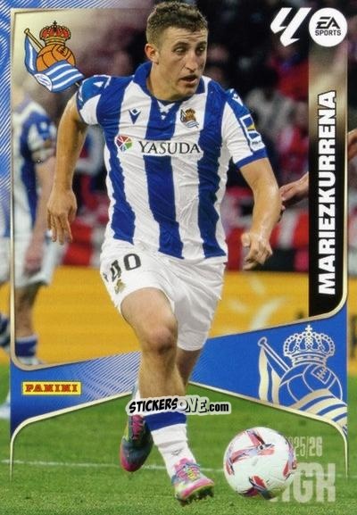 Figurina Mariezkurrena - Laliga 2025-2026. Megacracks n. 324 - Panini