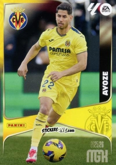 Cromo Ayoze - Laliga 2025-2026. Megacracks n. 376 - Panini