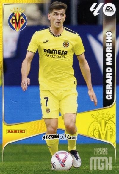 Sticker Gerard Moreno - Laliga 2025-2026. Megacracks n. 378 - Panini
