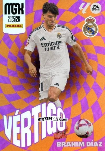 Cromo Brahim Díaz - Laliga 2025-2026. Megacracks n. 381 - Panini