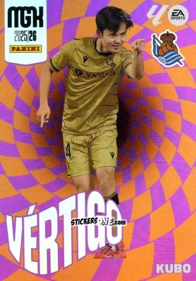 Figurina Kubo - Laliga 2025-2026. Megacracks n. 384 - Panini