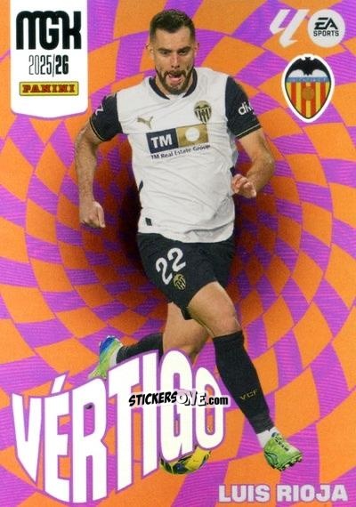 Cromo Luis Rioja - Laliga 2025-2026. Megacracks n. 385 - Panini