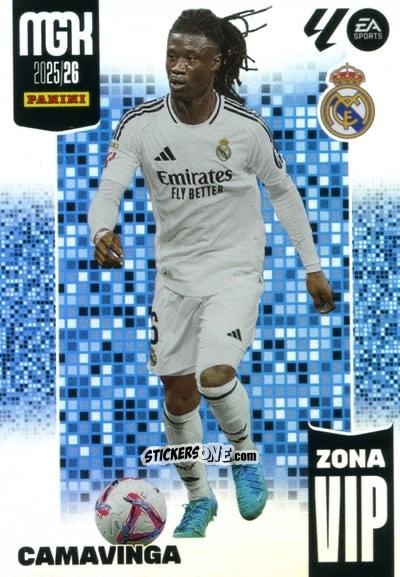 Sticker Camavinga - Laliga 2025-2026. Megacracks n. 391 - Panini