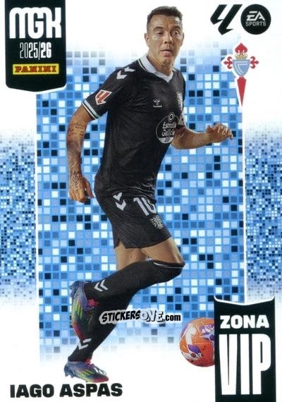 Figurina Iago Aspas - Laliga 2025-2026. Megacracks n. 395 - Panini