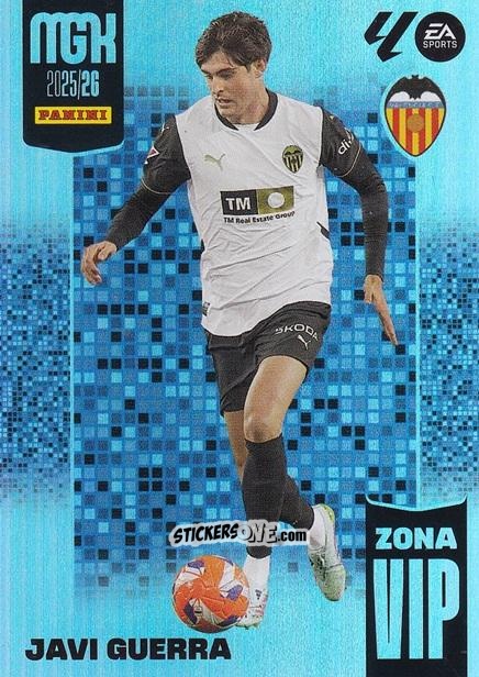 Cromo Javi Guerra - Laliga 2025-2026. Megacracks n. 398 - Panini