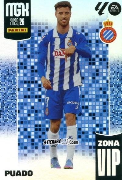 Cromo Puado - Laliga 2025-2026. Megacracks n. 403 - Panini