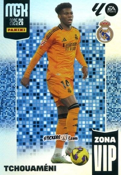 Cromo Tchouaméni - Laliga 2025-2026. Megacracks n. 405 - Panini