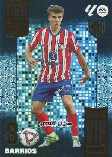 Sticker Barrios - Laliga 2025-2026. Megacracks n. P389 - Panini