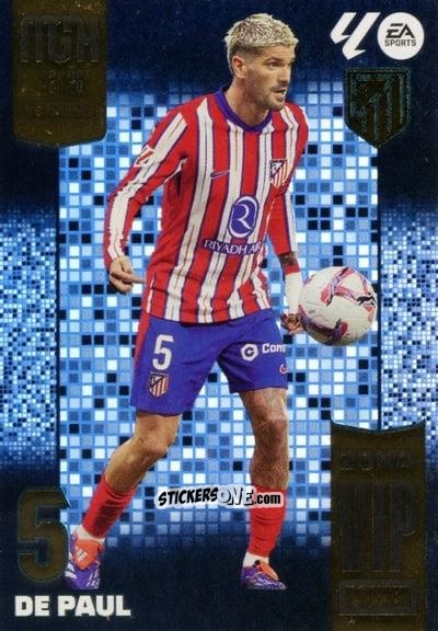 Figurina De Paul - Laliga 2025-2026. Megacracks n. P393 - Panini