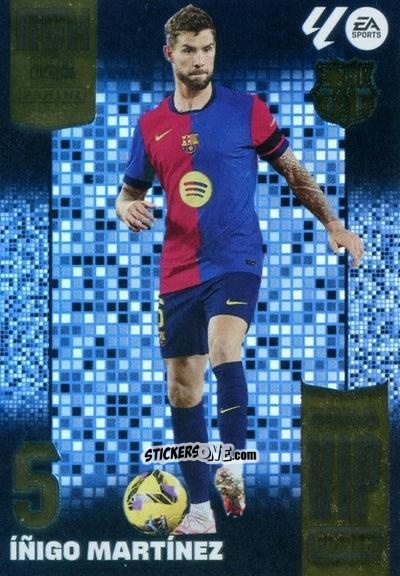 Sticker Íñigo Martínez - Laliga 2025-2026. Megacracks n. P396 - Panini