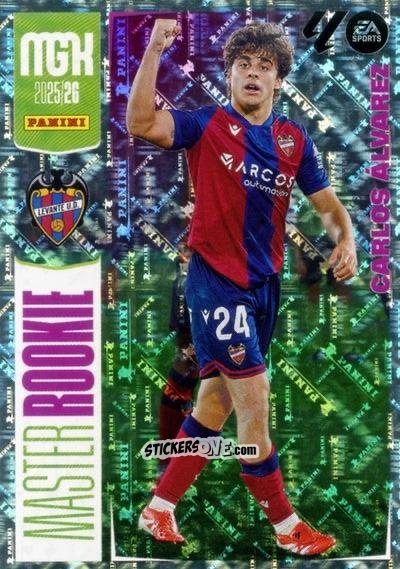 Figurina Carlos Álvarez - Laliga 2025-2026. Megacracks n. 407 - Panini