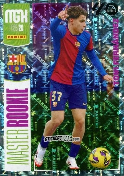 Cromo Toni Fernández - Laliga 2025-2026. Megacracks n. 422 - Panini