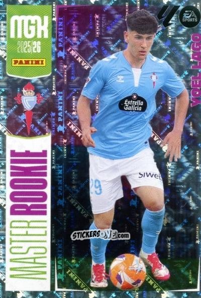 Figurina Yoel Lago - Laliga 2025-2026. Megacracks n. 423 - Panini
