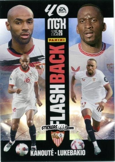 Cromo Kanouté / Lukebakio - Laliga 2025-2026. Megacracks n. 428 - Panini