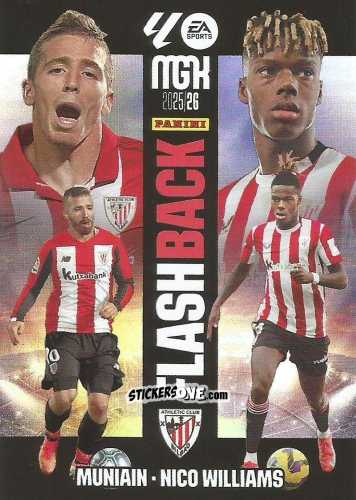 Figurina Muniain / Nico Williams - Laliga 2025-2026. Megacracks n. 429 - Panini