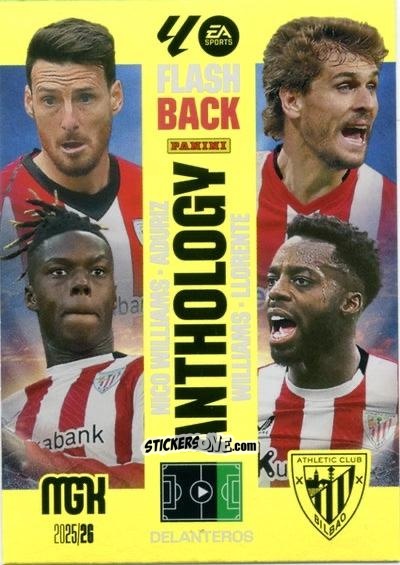 Sticker Aduriz / Llorente / Nico Williams / Williams - Laliga 2025-2026. Megacracks n. 433 - Panini