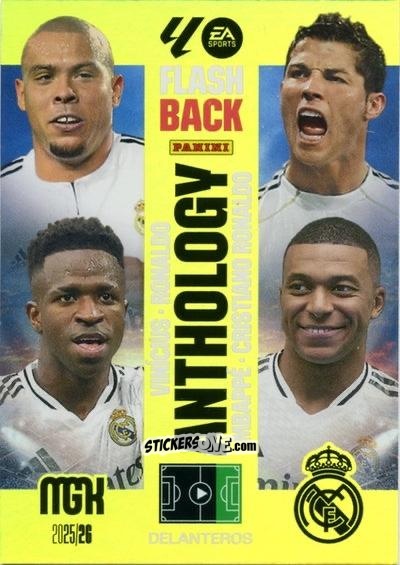 Sticker Ronaldo / Cristiano Ronaldo / Vinicius Jr. / Mbappé - Laliga 2025-2026. Megacracks n. 440 - Panini