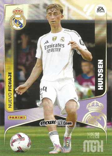 Cromo Huijsen - Laliga 2025-2026. Megacracks n. 442 - Panini