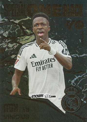 Figurina Vinícius - Laliga 2025-2026. Megacracks n. SB8 - Panini