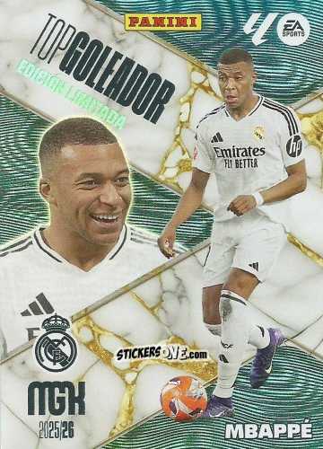 Sticker Mbappé - Laliga 2025-2026. Megacracks n. LE3 - Panini