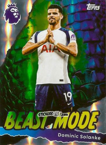 Cromo Dominic Solanke - Premier League 2026 Trading Cards
 n. 436 - Topps