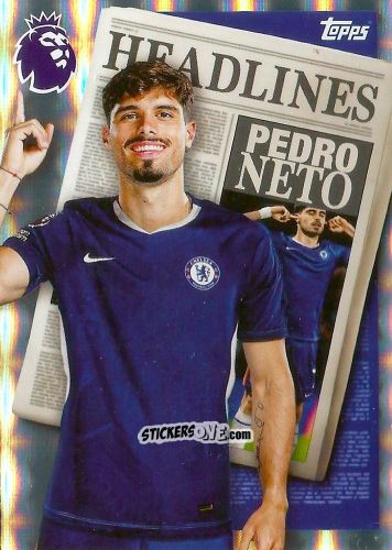 Figurina Pedro Neto - Premier League 2026 Trading Cards
 n. 444 - Topps