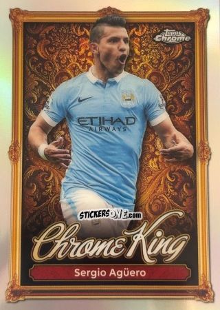 Figurina Sergio Agüero - Premier League 2026 Trading Cards
 n. CK14 - Topps