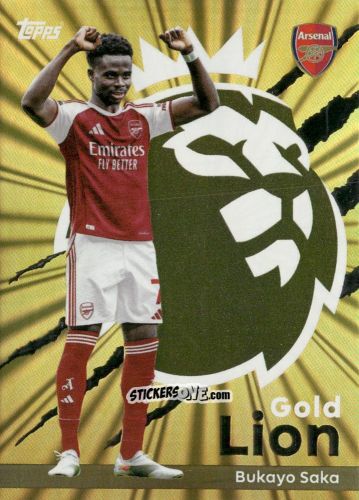 Figurina Bukayo Saka - Premier League 2026 Trading Cards
 n. GL1 - Topps