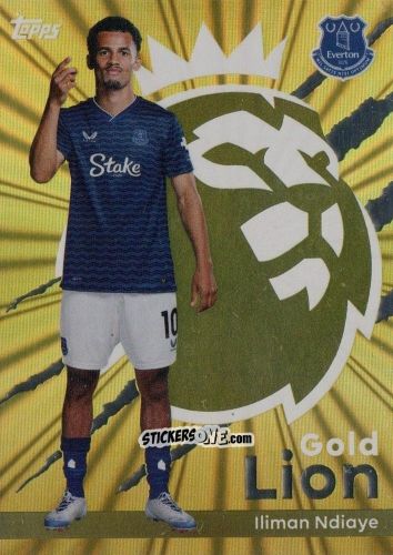 Figurina Iliman Ndiaye - Premier League 2026 Trading Cards
 n. GL9 - Topps