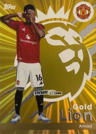 Sticker Amad - Premier League 2026 Trading Cards
 n. GL10 - Topps