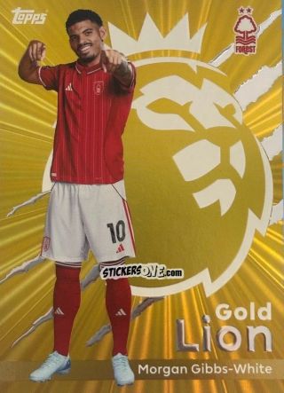 Sticker Morgan Gibbs-White - Premier League 2026 Trading Cards
 n. GL15 - Topps