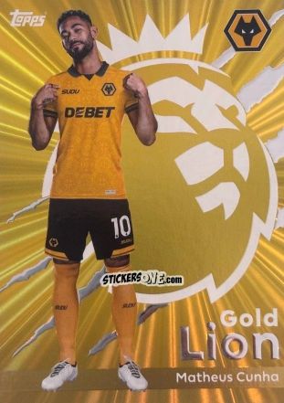 Cromo Matheus Cunha - Premier League 2026 Trading Cards
 n. GL18 - Topps