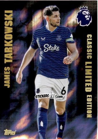 Sticker James Tarkowski - Premier League 2026 Trading Cards
 n. LE8 - Topps