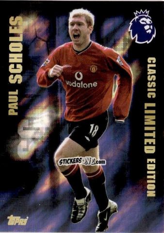 Figurina Paul Scholes - Premier League 2026 Trading Cards
 n. LE10 - Topps