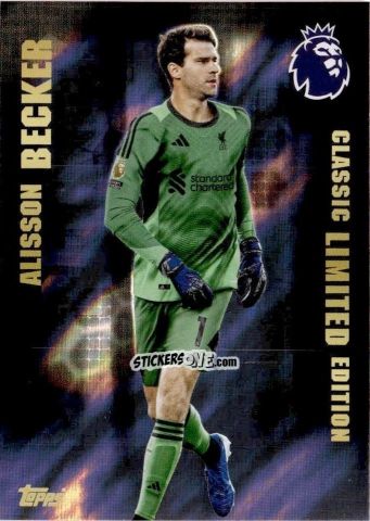 Cromo Alisson Becker - Premier League 2026 Trading Cards
 n. LE11 - Topps