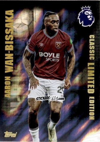 Sticker Aaron Wan-Bissaka - Premier League 2026 Trading Cards
 n. LE17 - Topps
