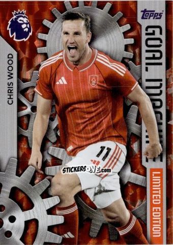 Sticker Chris Wood - Premier League 2026 Trading Cards
 n. GM3 - Topps